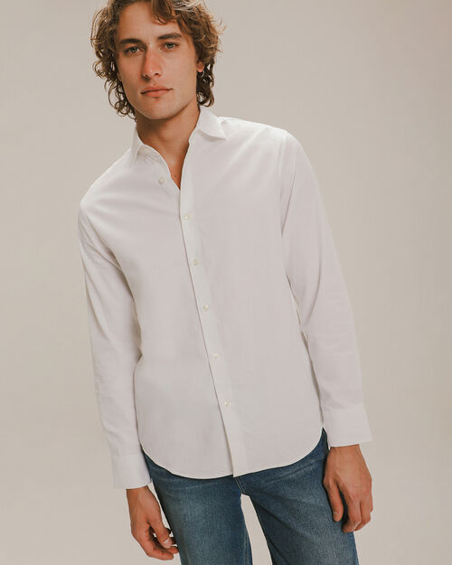 Camisa Manga Larga Blanca